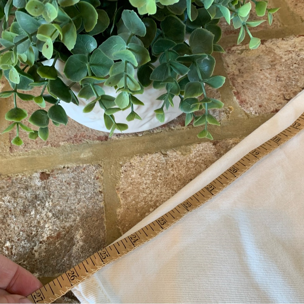 H&M | High Waisted Paper Bag White Pants | 4 - Picture 14 of 14
